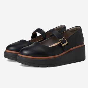Dr. Scholl's Black Platform Mary Janes